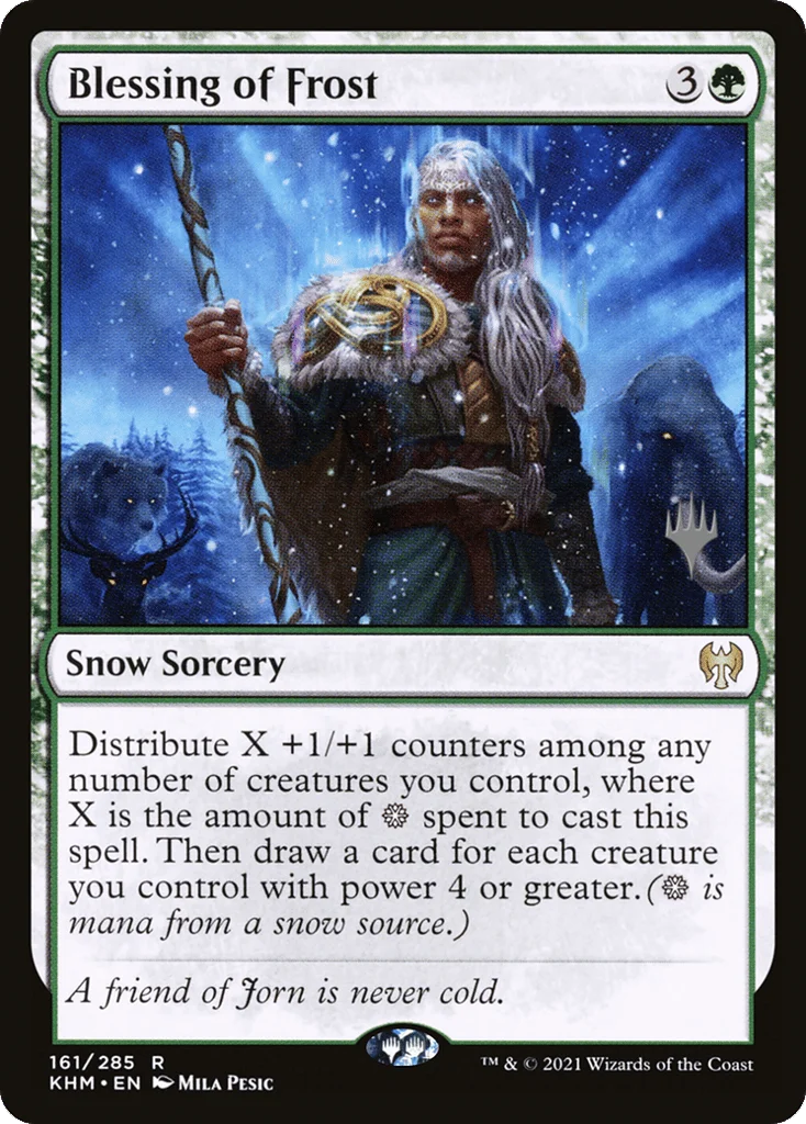 Blessing of Frost · Kaldheim Promos