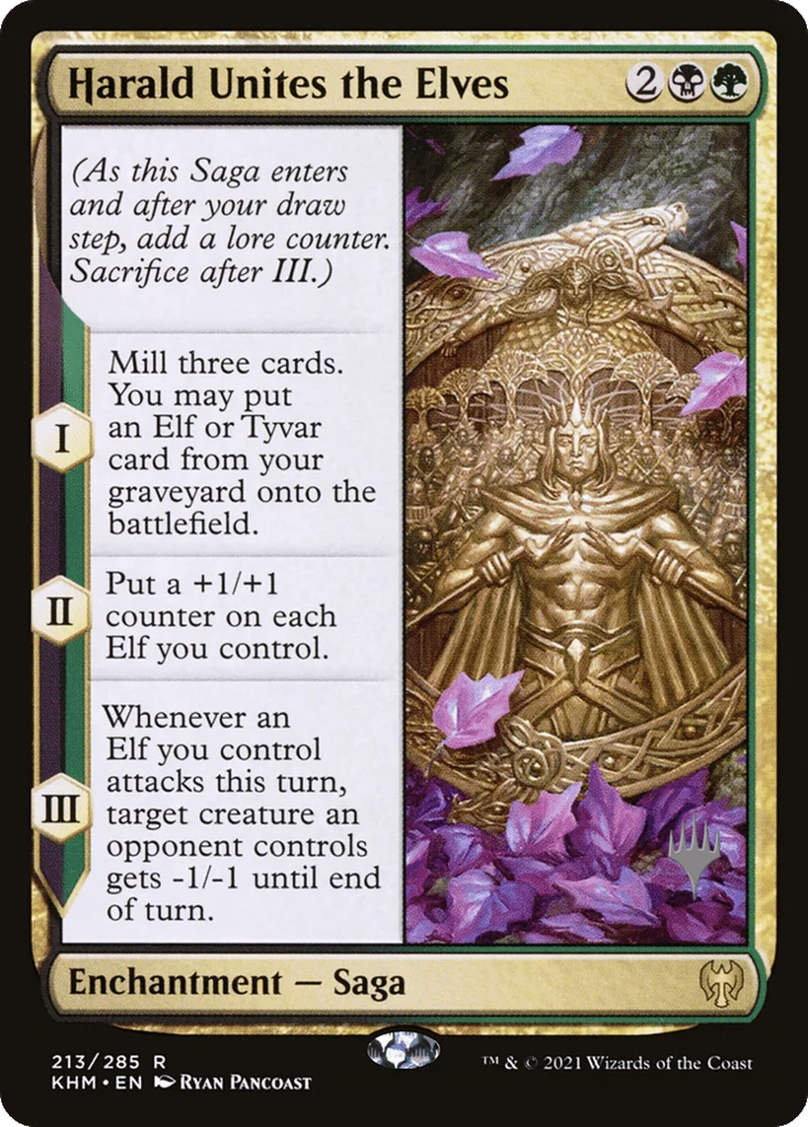 Harald Unites the Elves · Kaldheim Promos