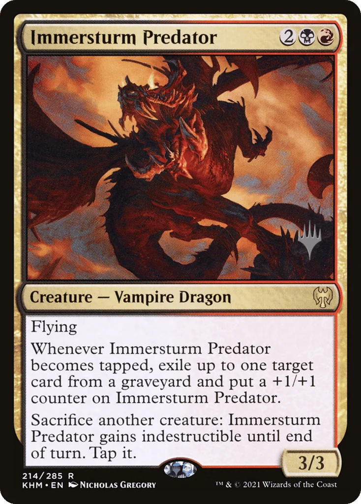 Immersturm Predator · Kaldheim Promos
