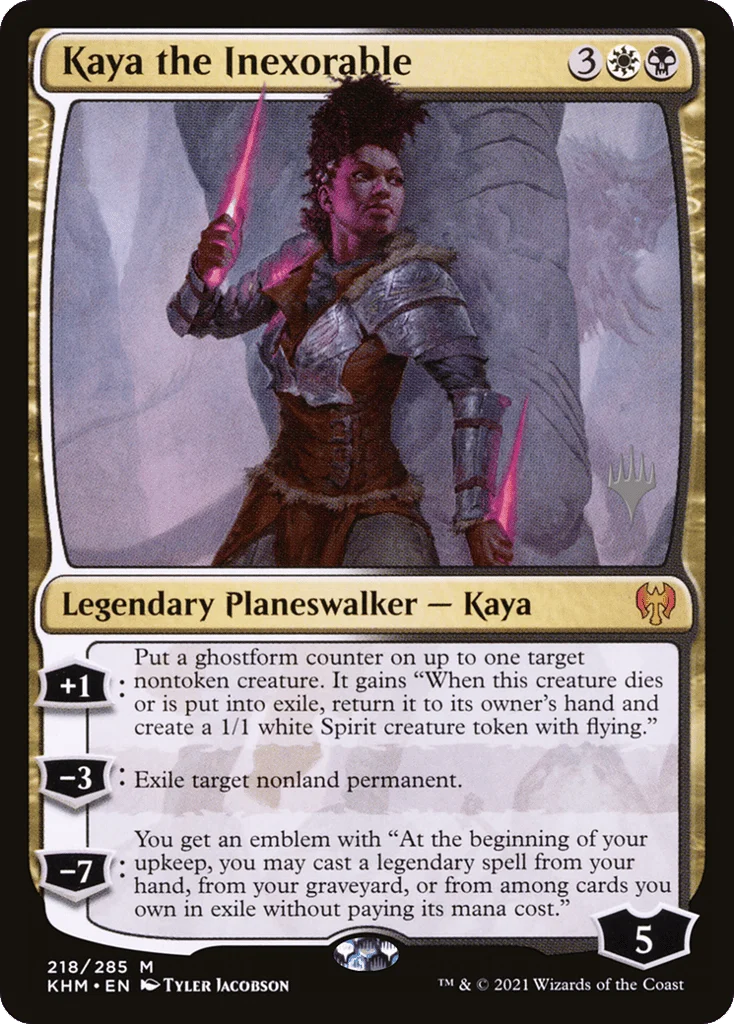 Kaya the Inexorable · Kaldheim Promos