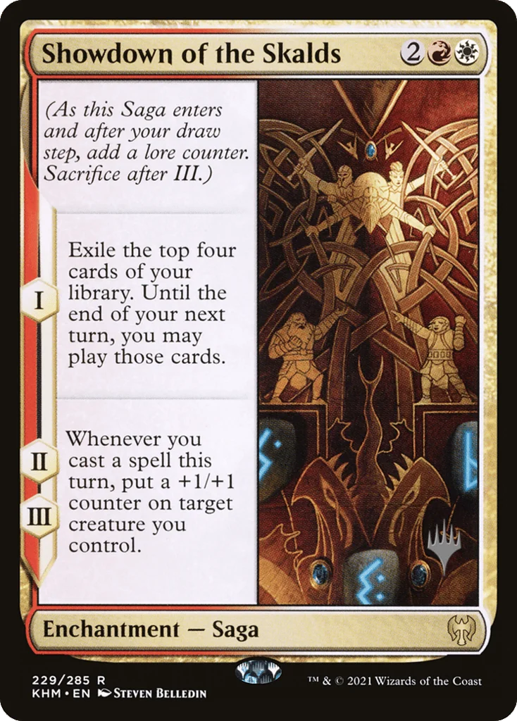 Showdown of the Skalds · Kaldheim Promos