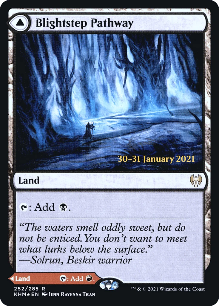 Blightstep Pathway // Searstep Pathway · Kaldheim Promos
