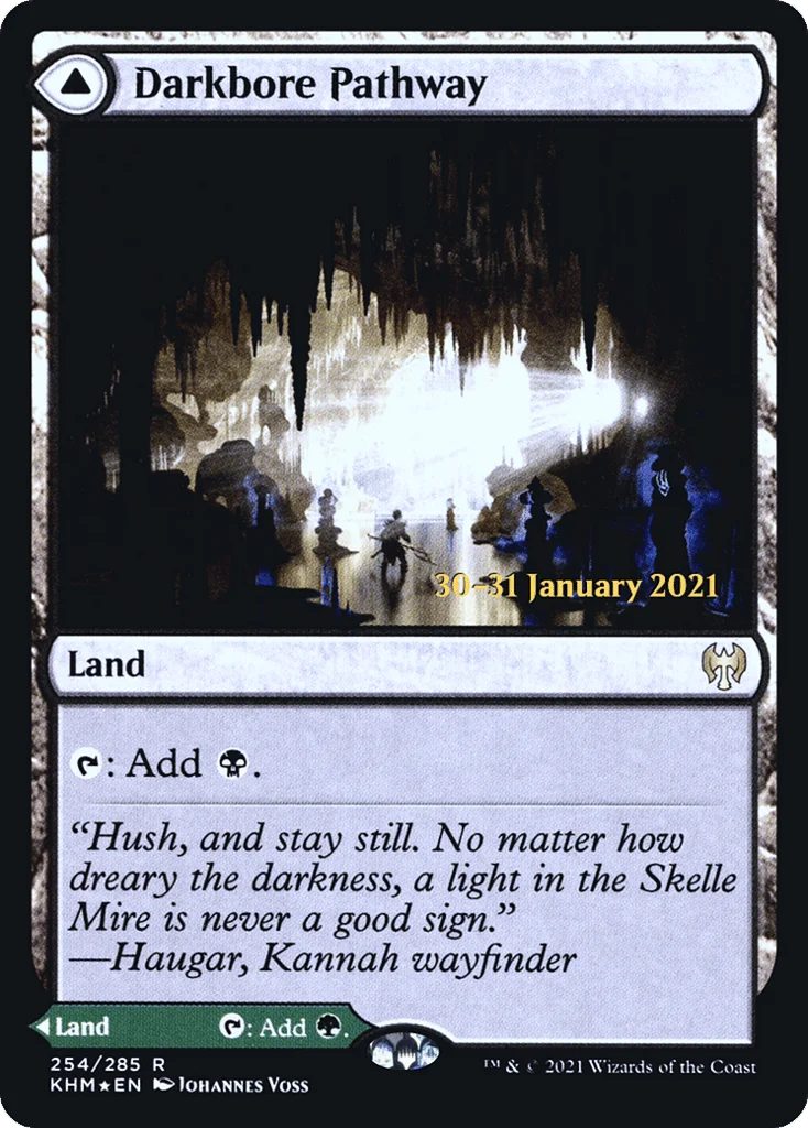 Darkbore Pathway // Slitherbore Pathway · Kaldheim Promos