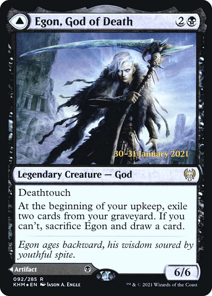 Egon, God of Death // Throne of Death · Kaldheim Promos