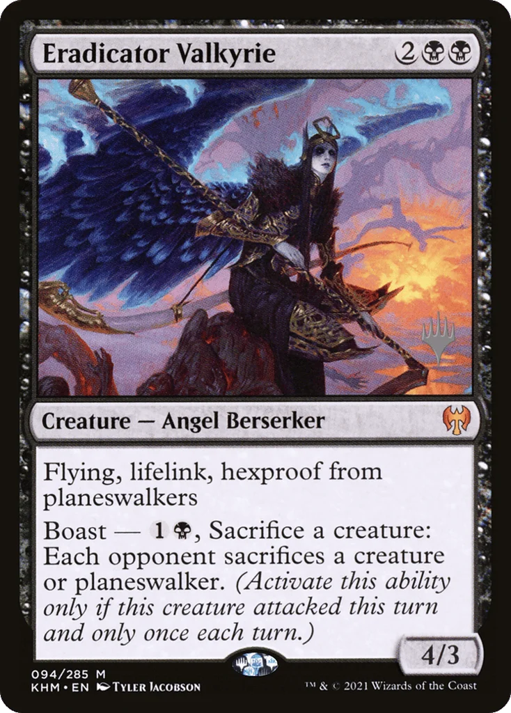 Eradicator Valkyrie · Kaldheim Promos