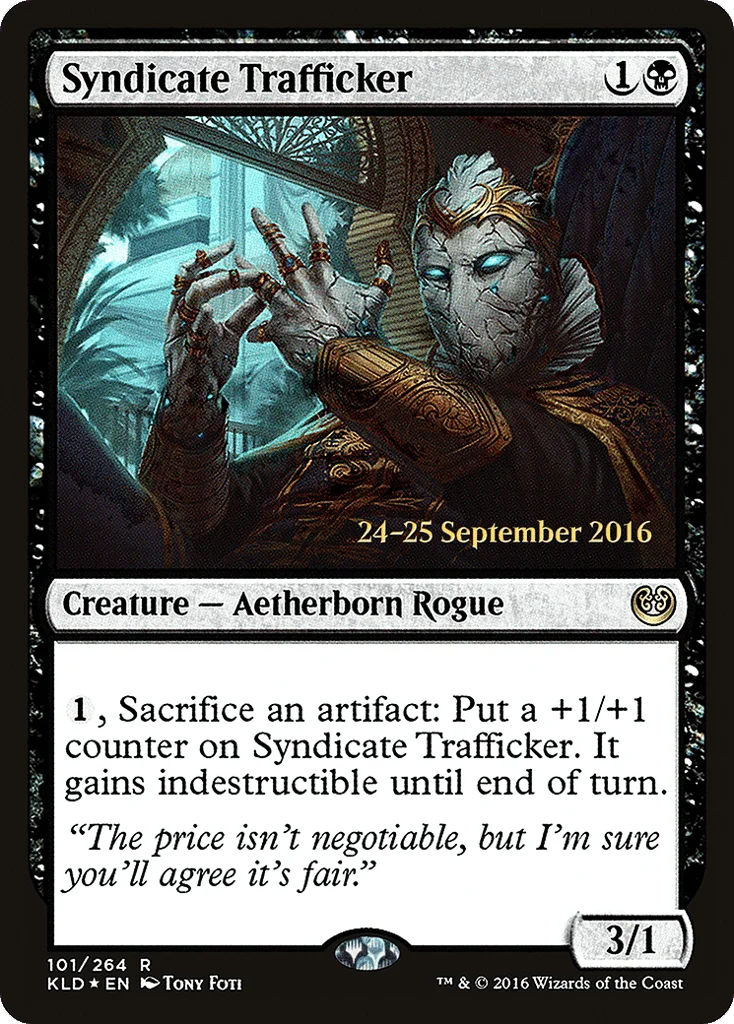 Syndicate Trafficker · Kaladesh Promos