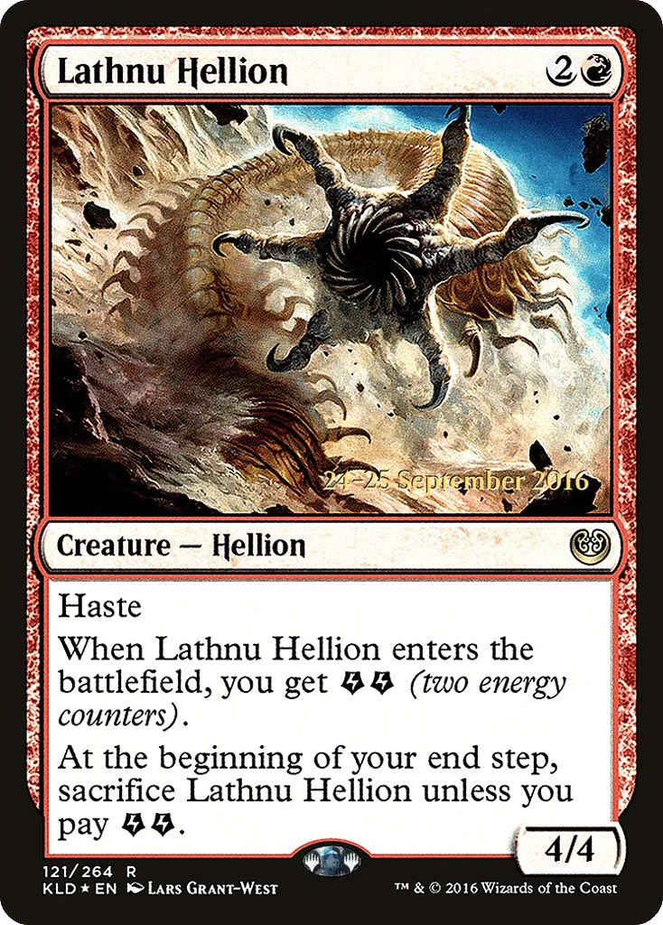 Lathnu Hellion · Kaladesh Promos