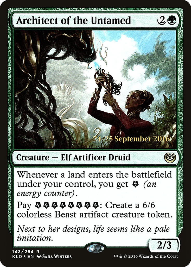 Architect of the Untamed · Kaladesh Promos