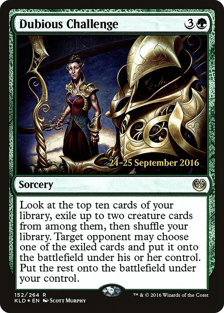 Dubious Challenge · Kaladesh Promos