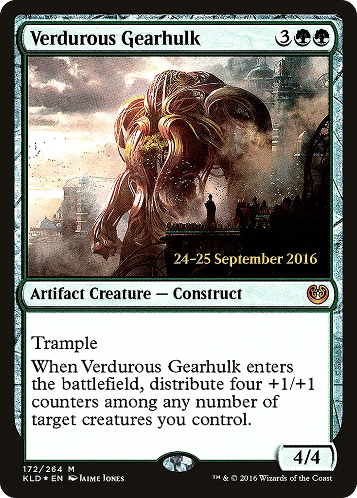 Verdurous Gearhulk · Kaladesh Promos