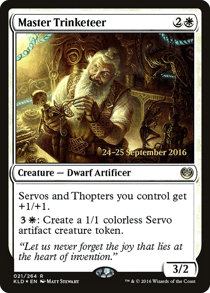 Master Trinketeer · Kaladesh Promos
