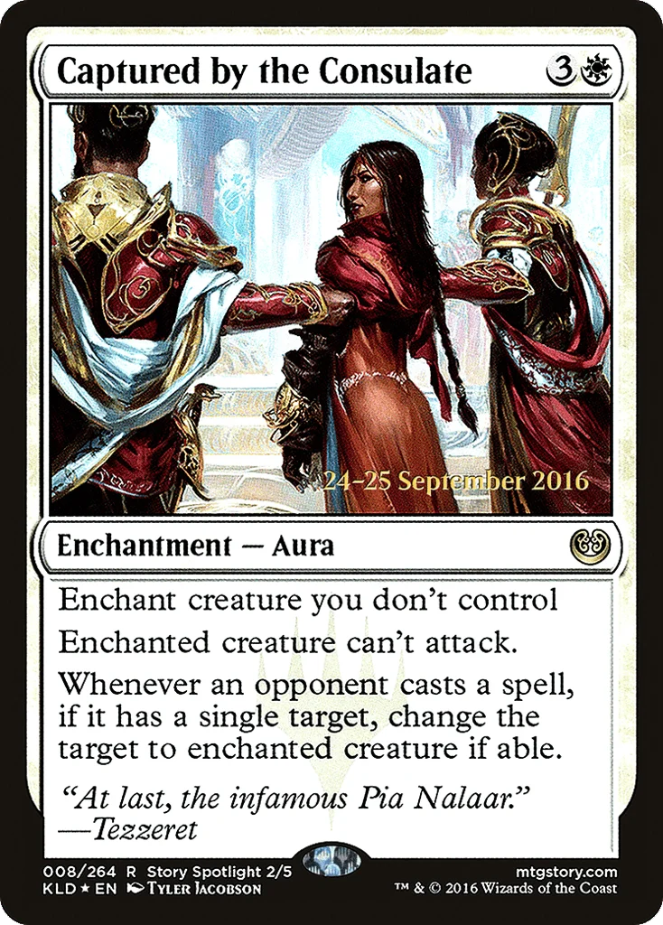 Captured by the Consulate · Kaladesh Promos