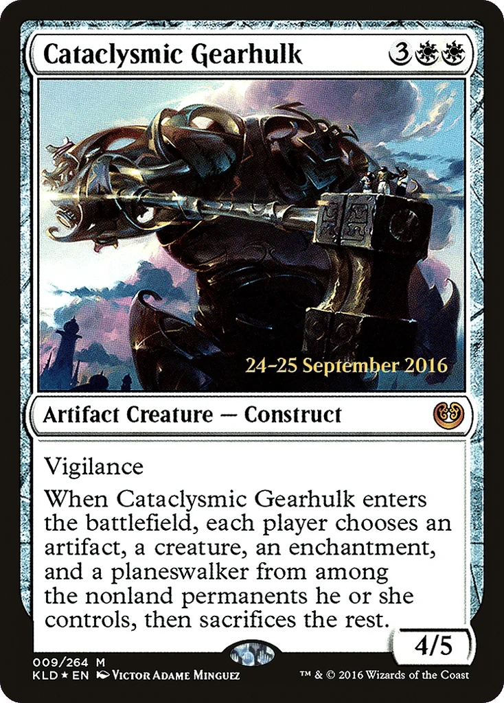 Cataclysmic Gearhulk · Kaladesh Promos