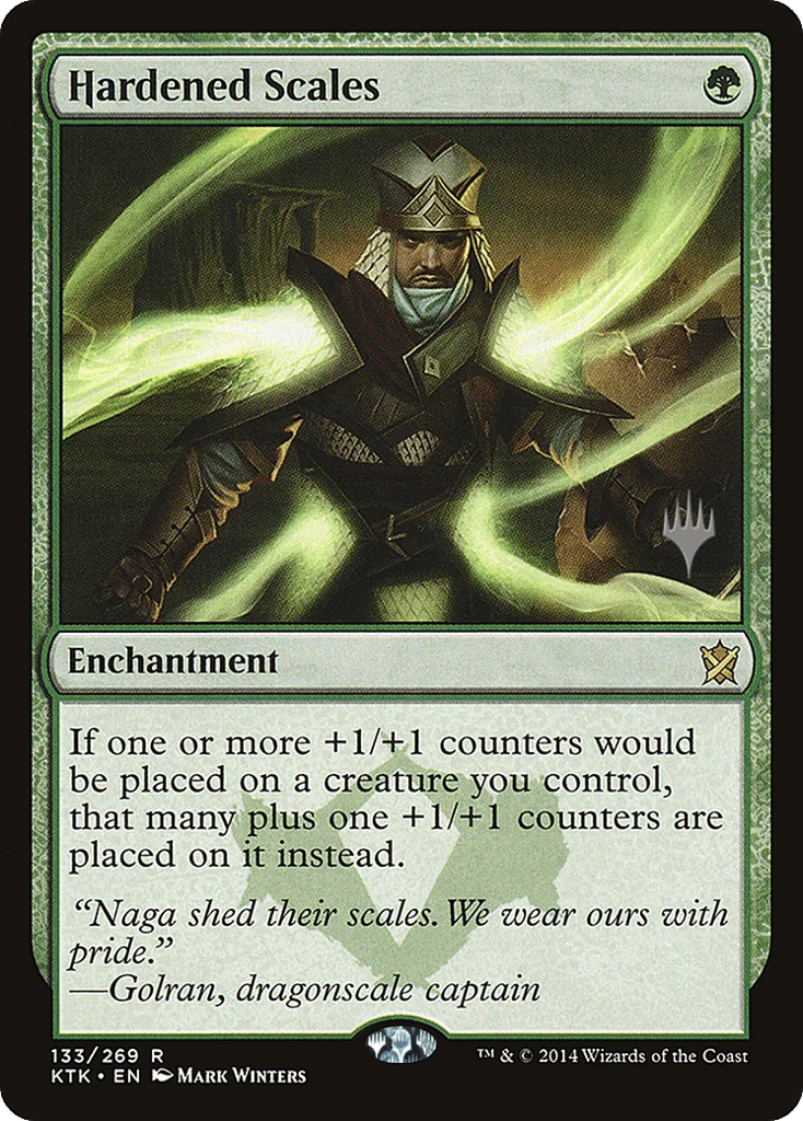 Hardened Scales · Khans of Tarkir Promos