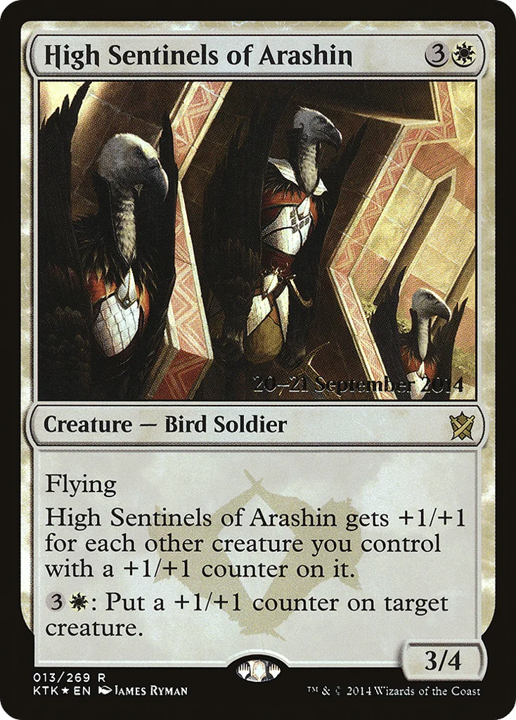 High Sentinels of Arashin · Khans of Tarkir Promos