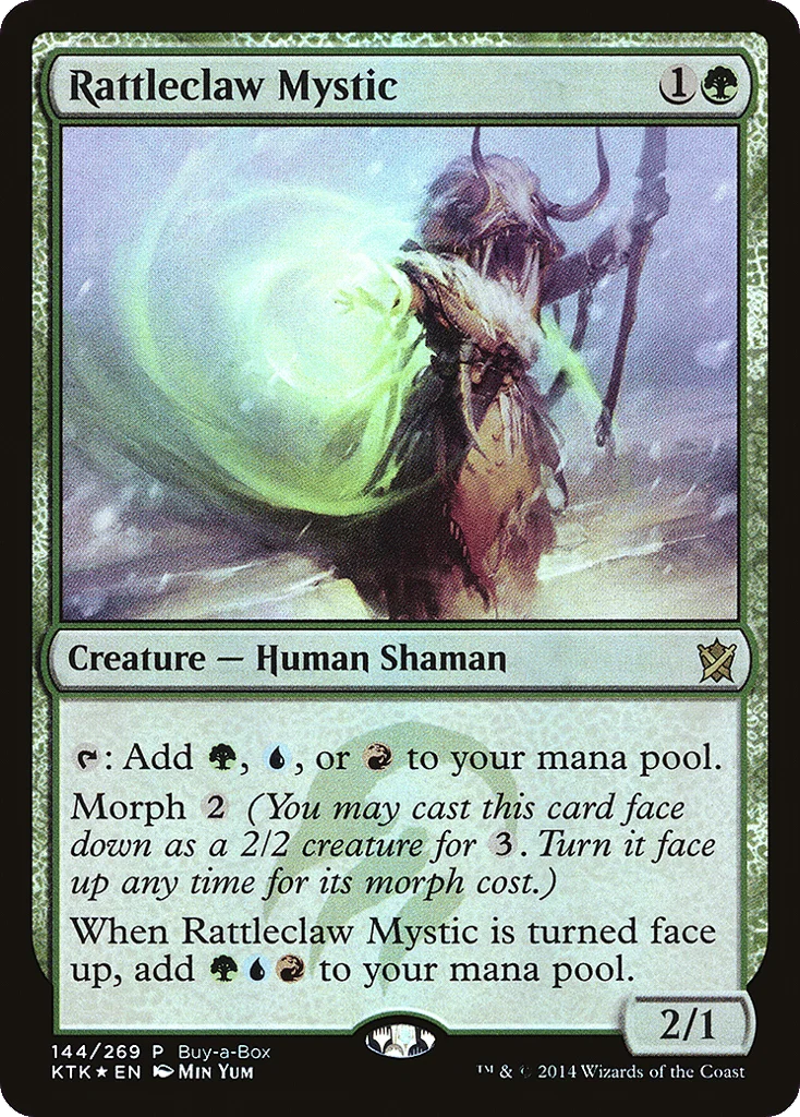 Rattleclaw Mystic · Khans of Tarkir Promos