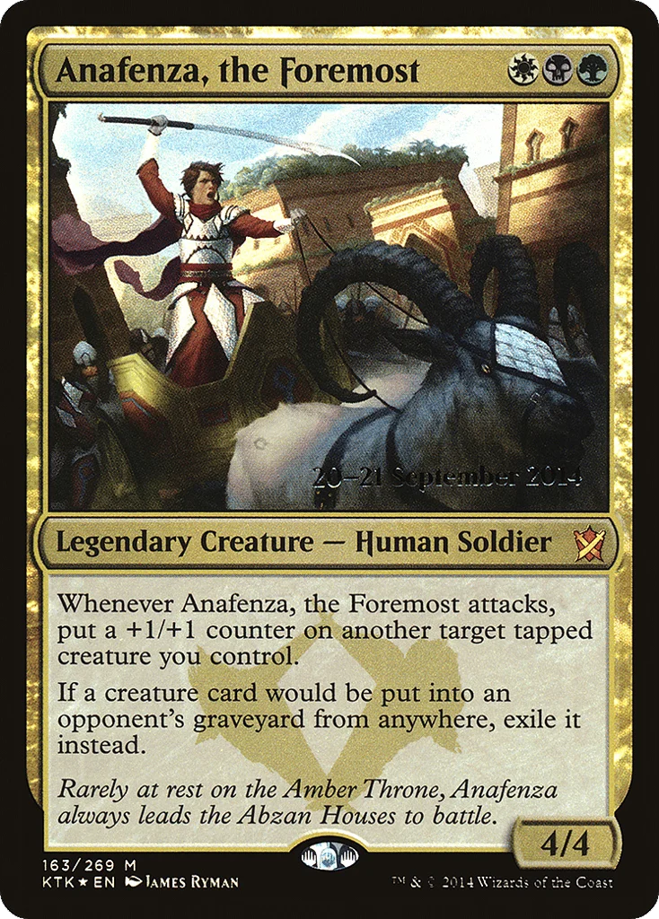 Anafenza, the Foremost · Khans of Tarkir Promos