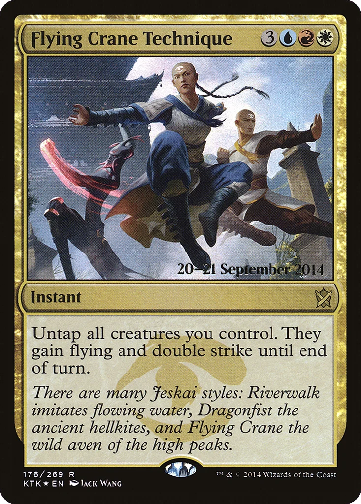 Flying Crane Technique · Khans of Tarkir Promos