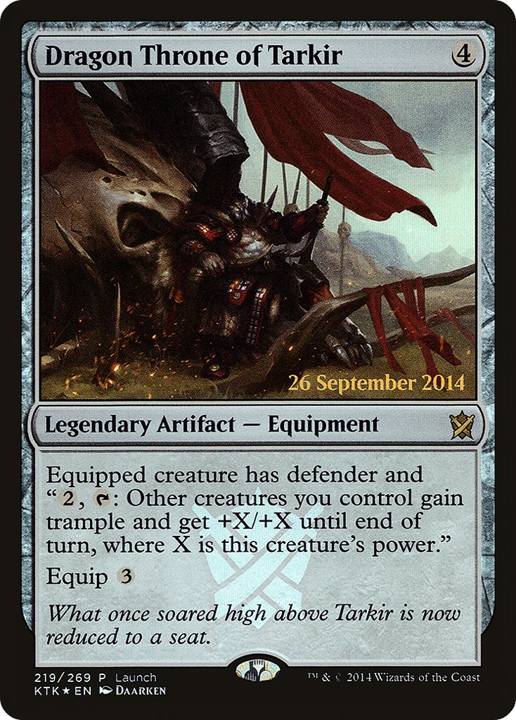 Dragon Throne of Tarkir · Khans of Tarkir Promos