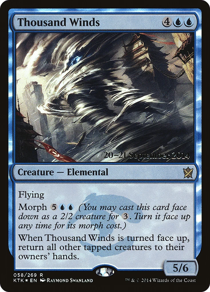 Thousand Winds · Khans of Tarkir Promos