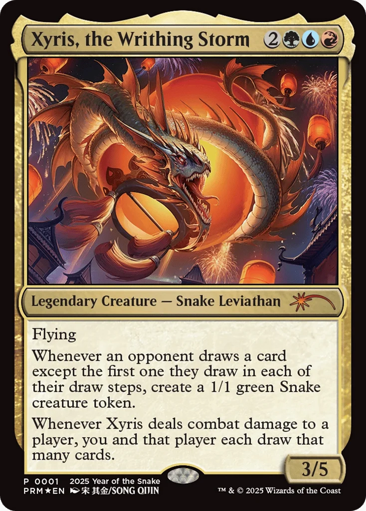 Xyris, the Writhing Storm · Year of the Snake 2025