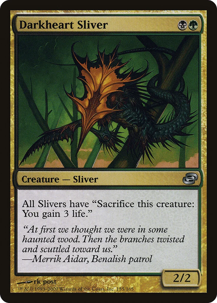 Darkheart Sliver · Planar Chaos