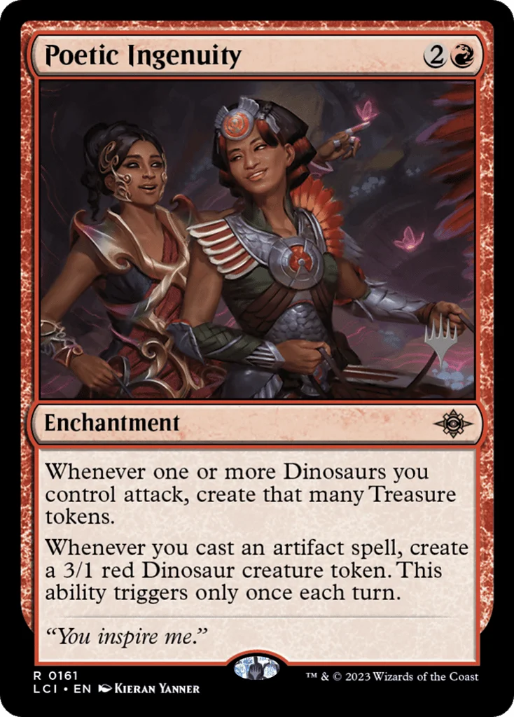 Poetic Ingenuity · The Lost Caverns of Ixalan Promos