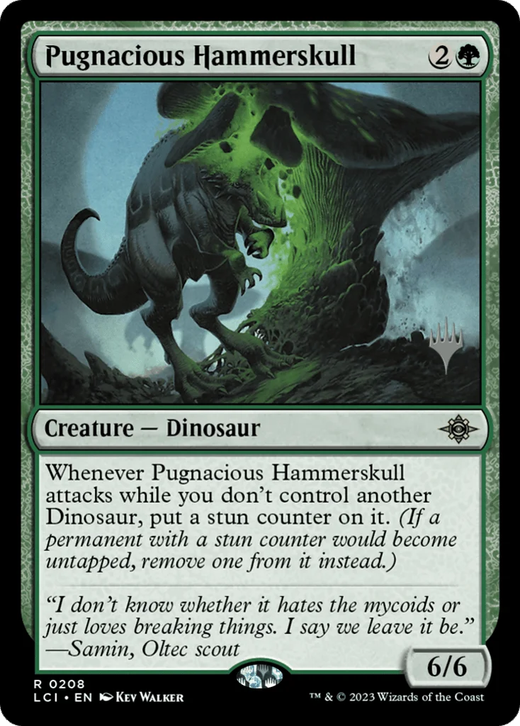 Pugnacious Hammerskull · The Lost Caverns of Ixalan Promos