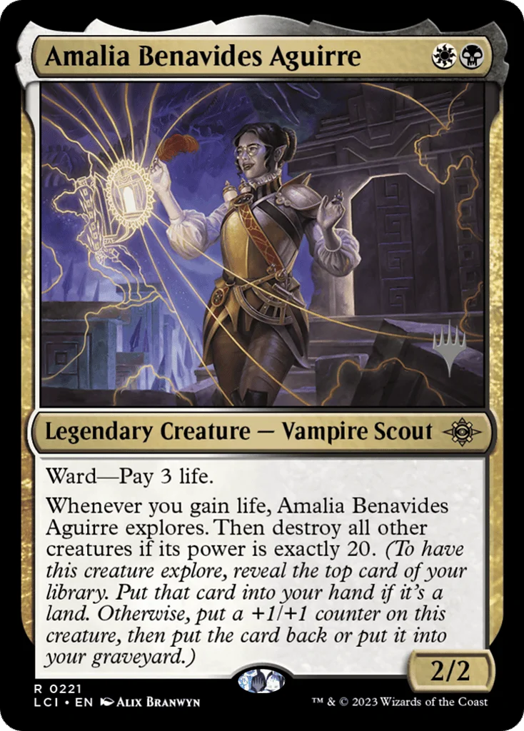 Amalia Benavides Aguirre · The Lost Caverns of Ixalan Promos