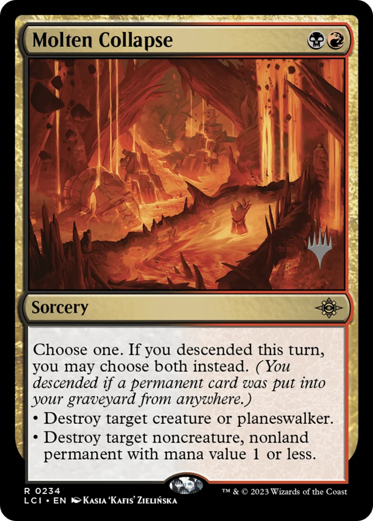 Molten Collapse · The Lost Caverns of Ixalan Promos