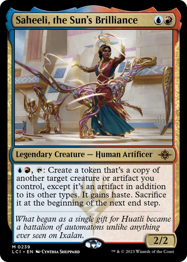 Saheeli, the Sun's Brilliance · The Lost Caverns of Ixalan Promos