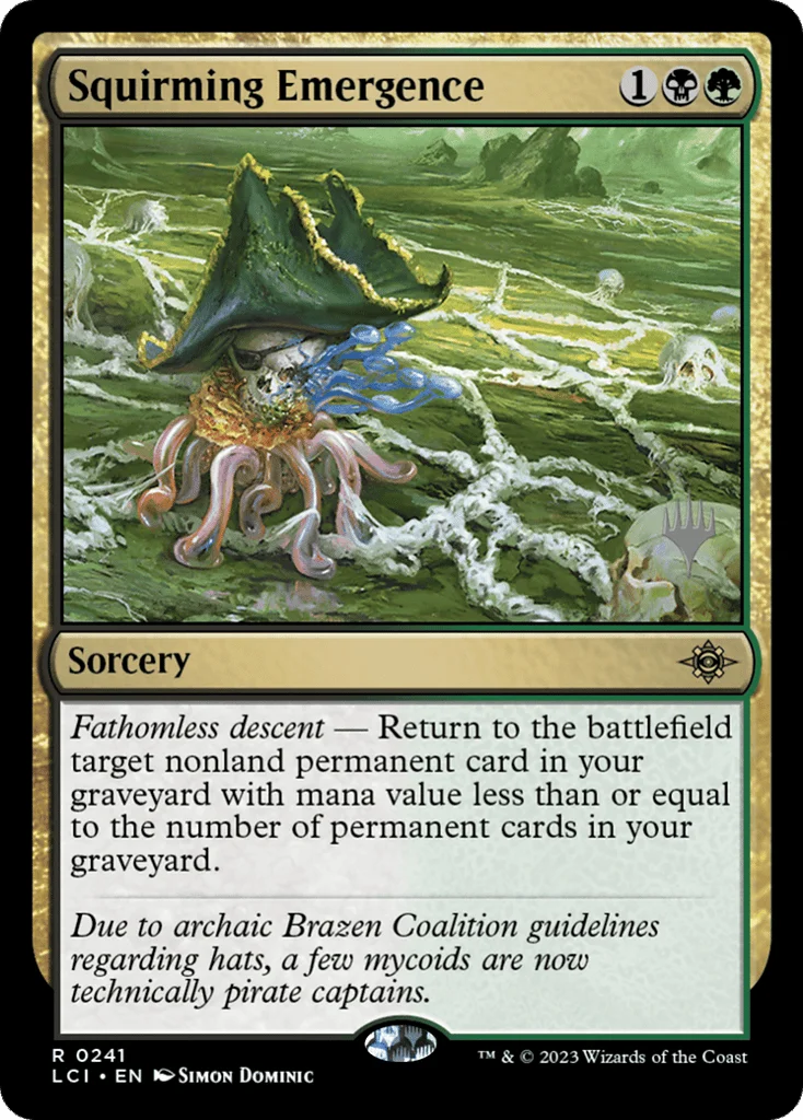 Squirming Emergence · The Lost Caverns of Ixalan Promos