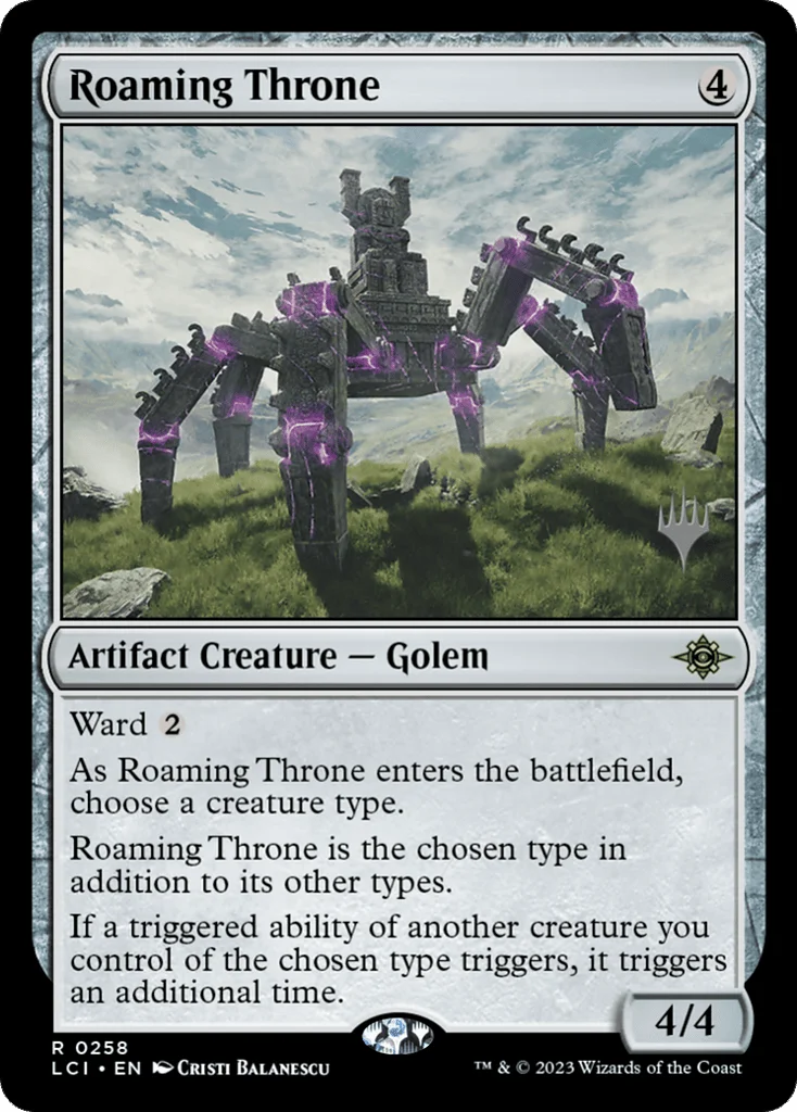 Roaming Throne · The Lost Caverns of Ixalan Promos