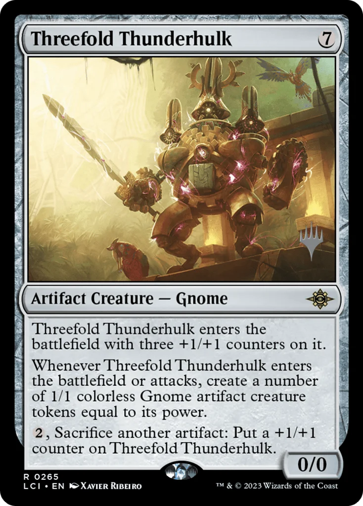 Threefold Thunderhulk · The Lost Caverns of Ixalan Promos