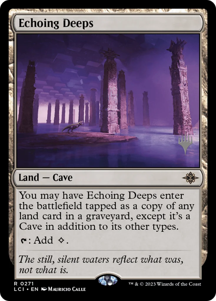 Echoing Deeps · The Lost Caverns of Ixalan Promos