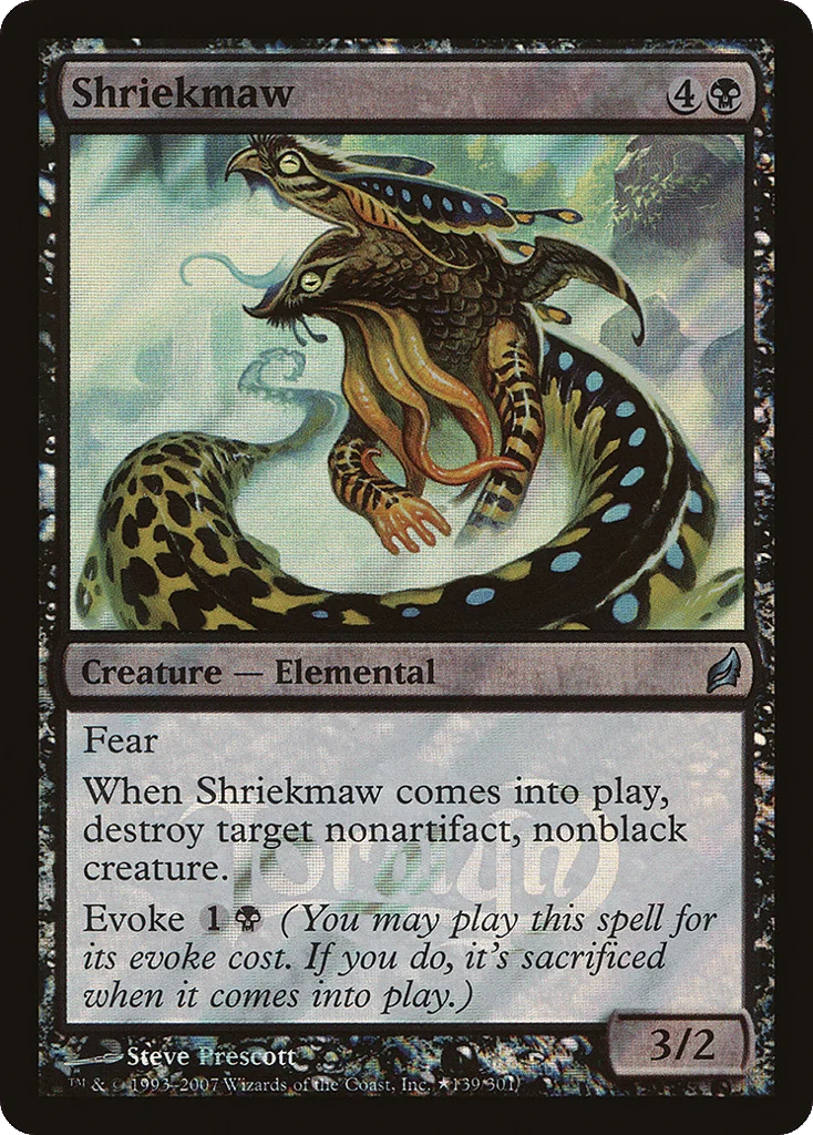 Shriekmaw · Lorwyn Promos