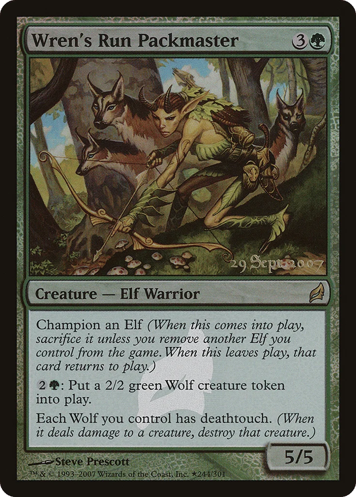 Wren's Run Packmaster · Lorwyn Promos