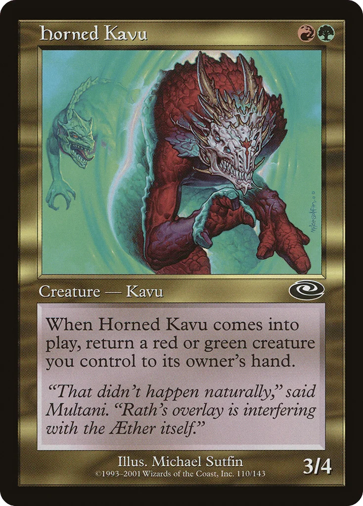 Horned Kavu · Planeshift