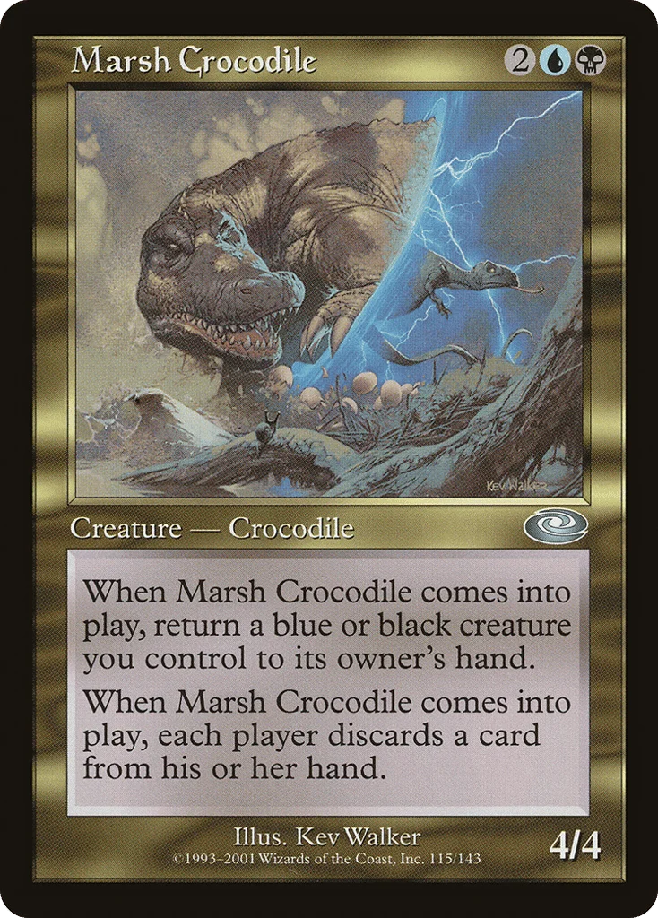 Marsh Crocodile · Planeshift