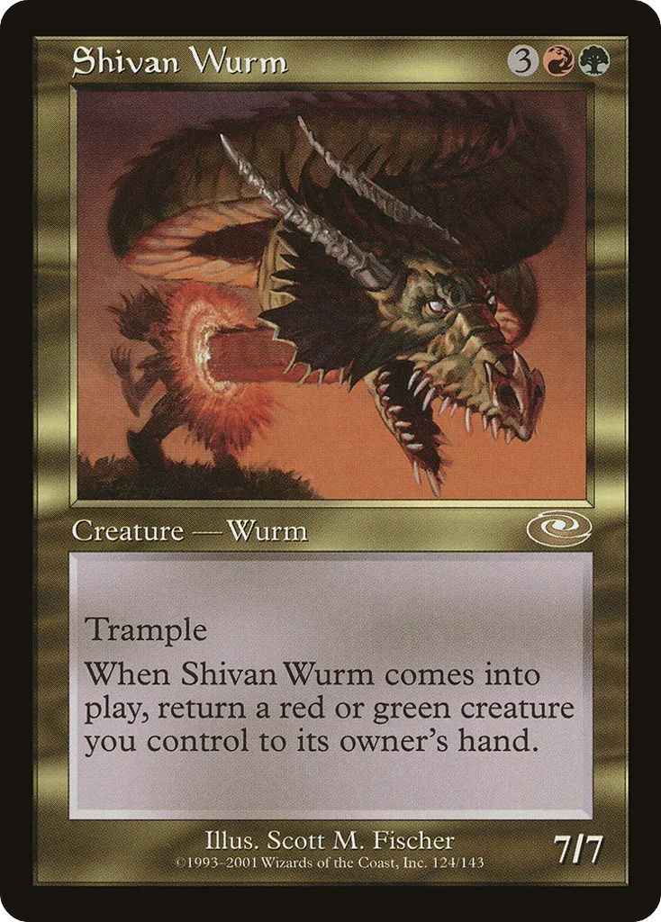 Shivan Wurm · Planeshift
