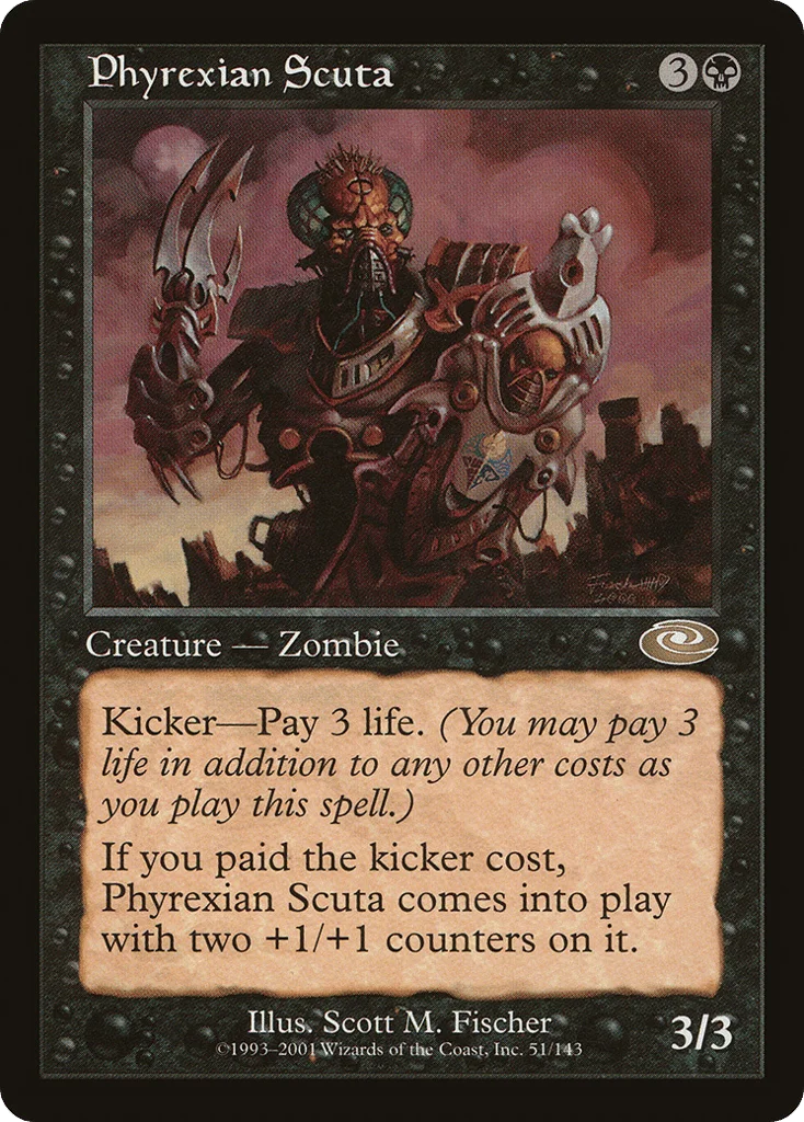 Phyrexian Scuta · Planeshift