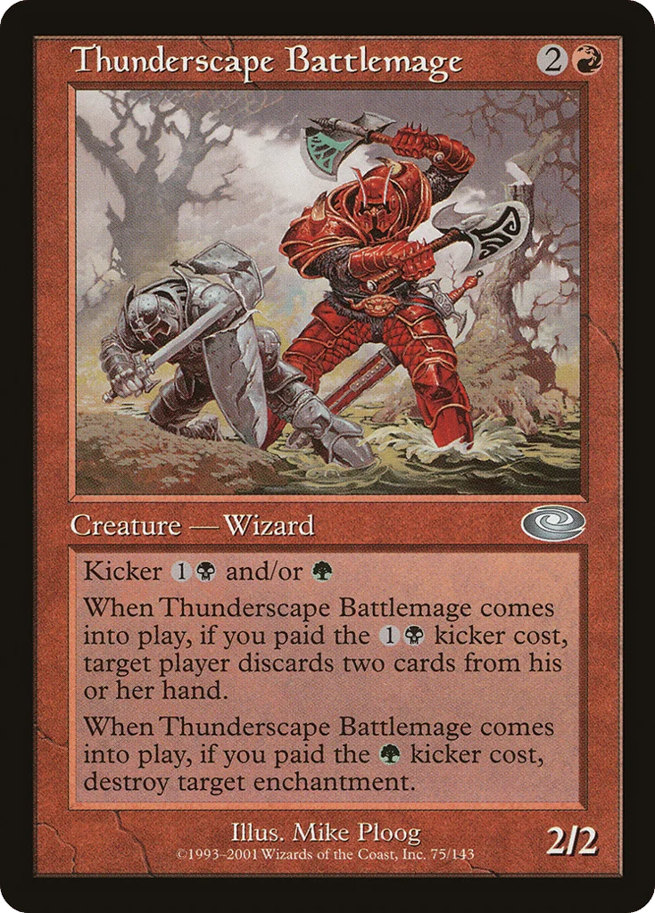 Thunderscape Battlemage · Planeshift