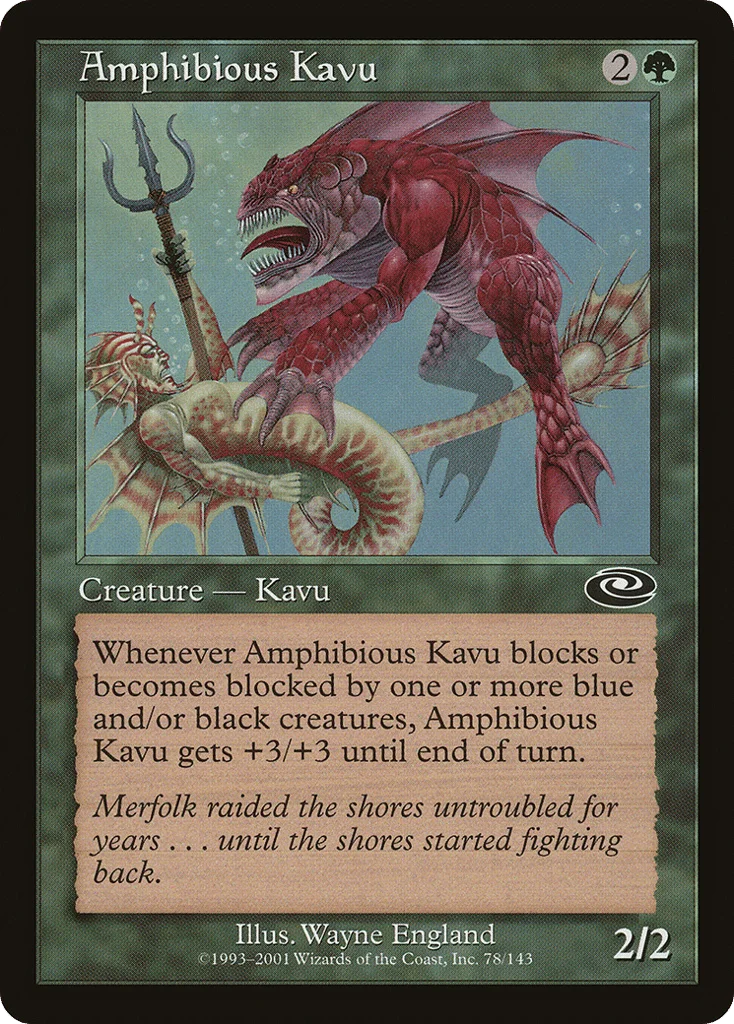 Amphibious Kavu · Planeshift