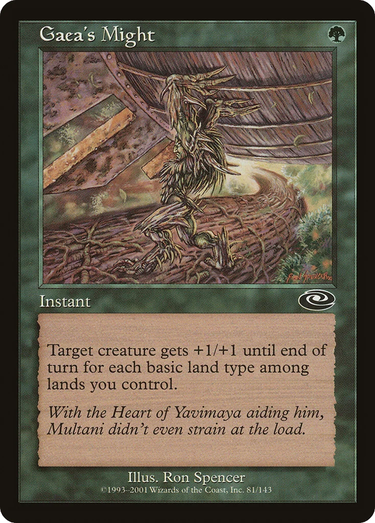 Gaea's Might · Planeshift