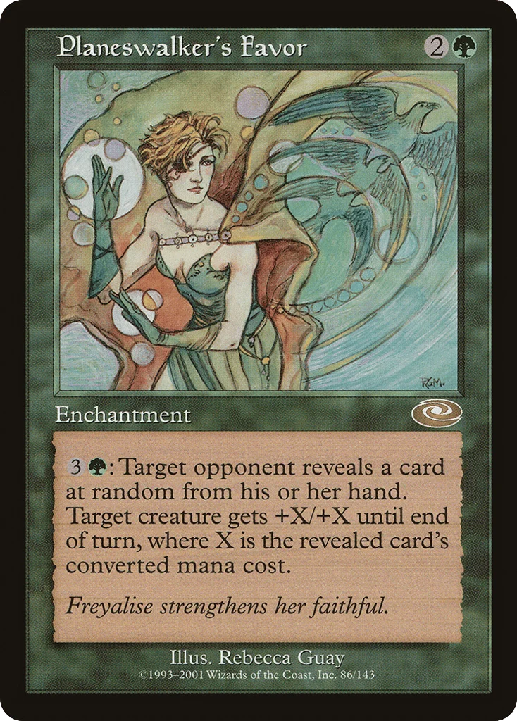 Planeswalker's Favor · Planeshift