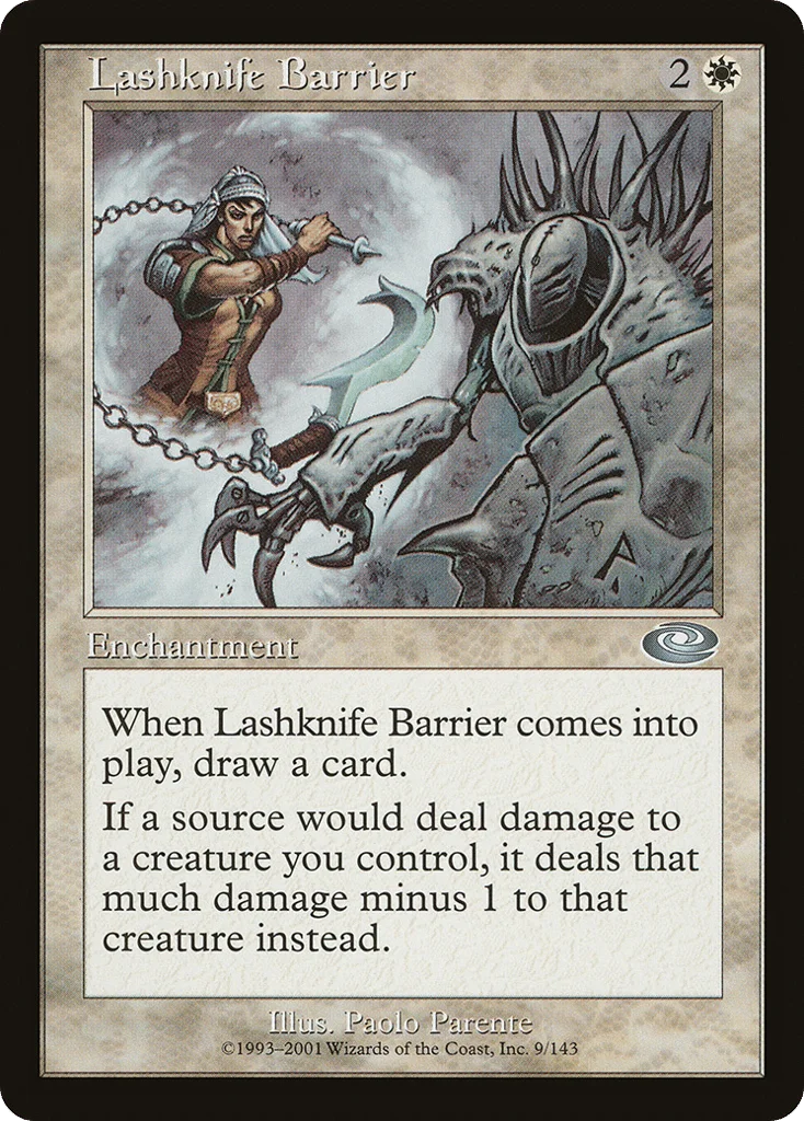 Lashknife Barrier · Planeshift