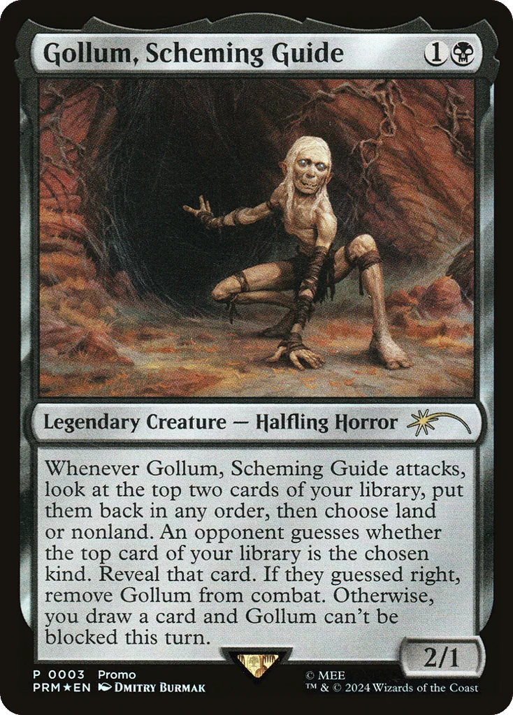 Gollum, Scheming Guide · Tales of Middle-earth Deluxe Commander Kit