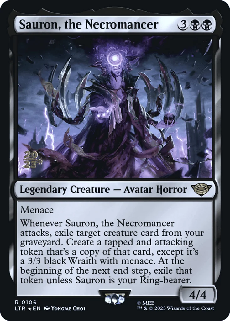 Sauron, the Necromancer · Tales of Middle-earth Promos