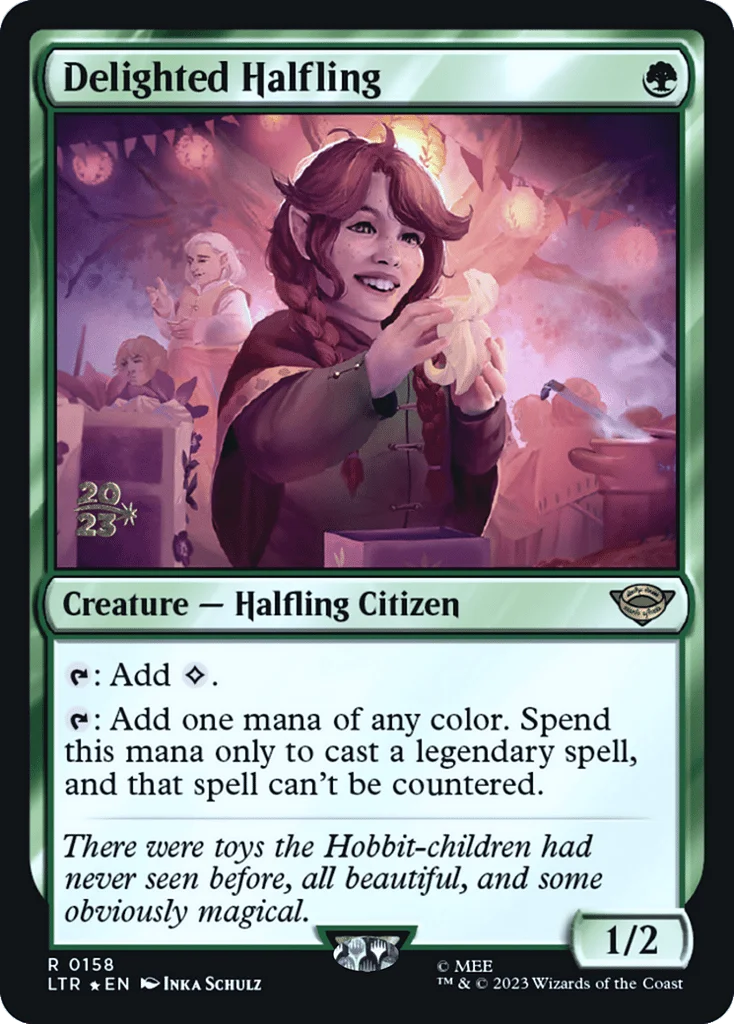 Delighted Halfling · Tales of Middle-earth Promos