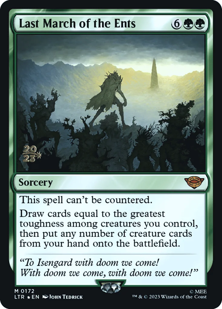 Last March of the Ents · Tales of Middle-earth Promos